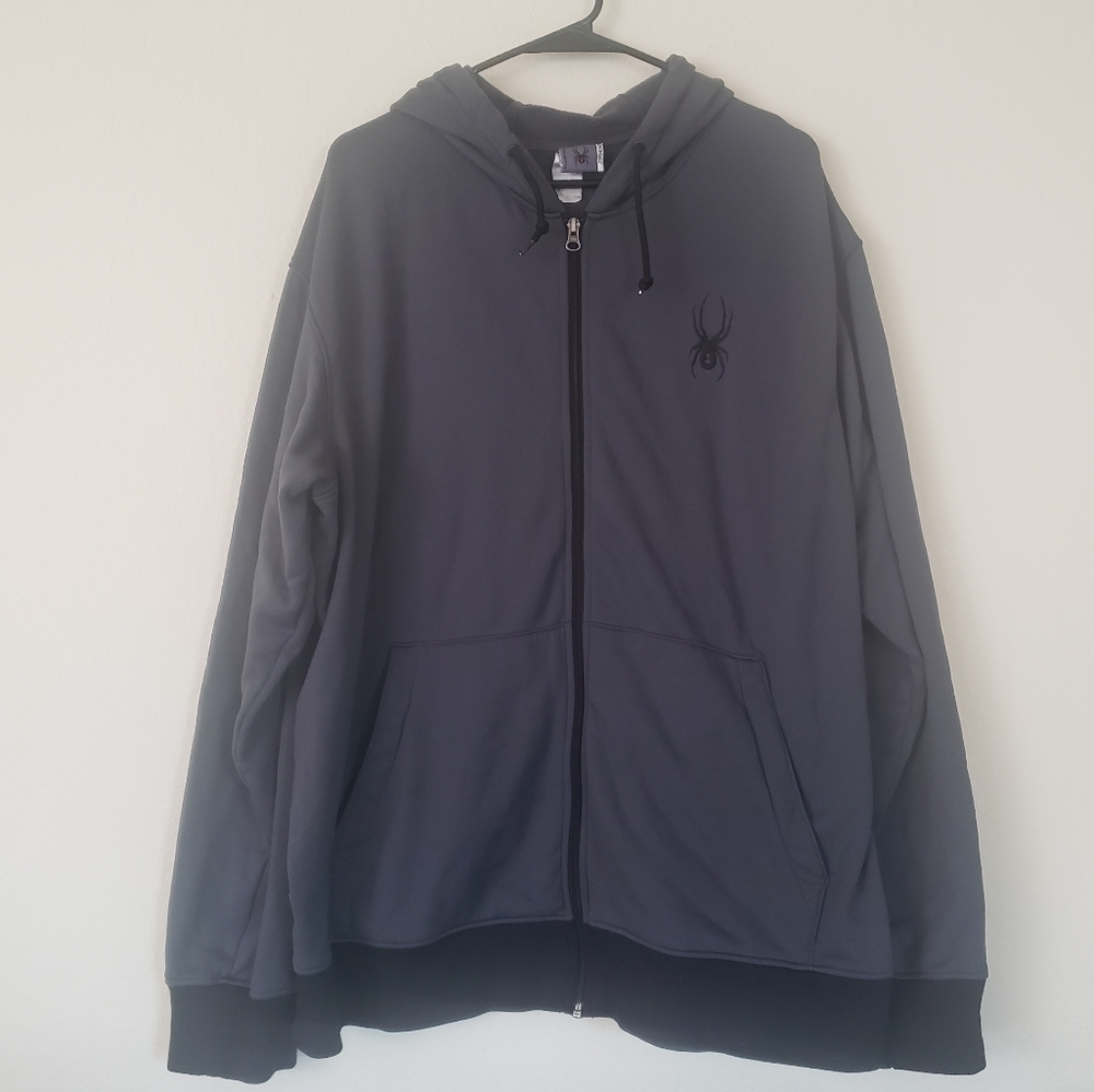 Men's XXL Spyder Zip Up Hoodie